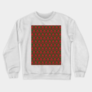 Spaceship Earth Geometric Pattern Christmas Crewneck Sweatshirt